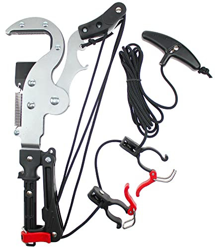 Darlac Expert Geared Anvil Tree Pruner – Garden Pruning Attachment for Extendable Pole – Razor Sharp Blades to Cuts Branches up to 50mm - SK5 High Carbon Steel Blade