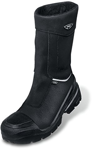 Uvex Quatro Pro Arbeitsschuhe - Winter-Sicherheitsstiefel S3 CI SRC - Schwarz, Größe:46