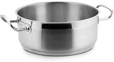 Lacor BRATENTOPF O/lock ECO-Chef 24 x 9,5 cm, rostfritt stål, 24, 24 cm