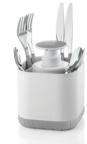 Fratelli Guzzini Kitchen Active Design Scolaposate, PP-ABS-TPR, Grigio Opaco