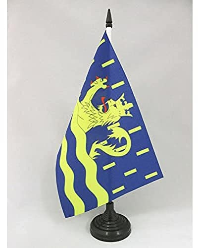 AZ FLAG Bordsflagga Doubs 21x14 cm 100D Polyester Plastfot