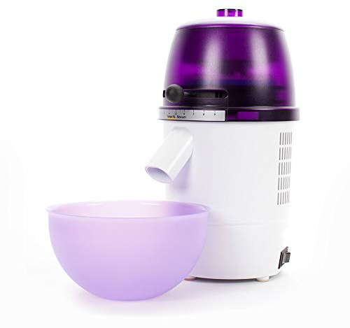 hawos Novum (Farbe: Lila) - Elektrische Getreidemühle mit 360W Leistung in Formschönem Makrolon Kunsstoffgehäuse der Firma hawos Kornmühlen GmbH