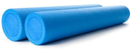 Kawanyo 2er Set Pilatesrollen 90cm Massagerolle Faszientraining Fitness Rolle