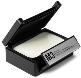 PATRICKS | M3 Matte Pomade | Strong Hold Styling Product for Men | Thickening Paste | For Coarse to Thick Hair Control | Water Resistant | Travel Size | 75g