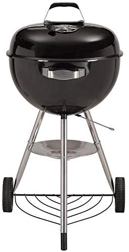 Giardini del Re 14613 Barbecue a Sfera, 56 x 54 x 90 cm, Nero