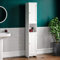 Bath Vida Home Discount priano Badezimmerschrank Schrank Boden Stehend Holz Tallboy Einheit, weiß