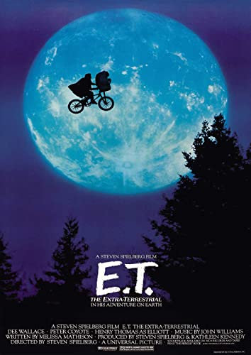 ET Extra Terrestrial #2 Steven Spielberg Poster/Print/Picture Satin Photo Paper - A3-297mm x 420mm