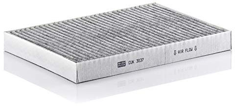 MANN-FILTER CUK 3037 Innenraumfilter/Kabinenluftfilter - Pollenfilter mit Aktivkohle - für Pkw + Transporter
