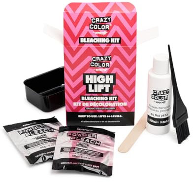 Renbow Crazy Color - Kit decolorante para el cabello, para antes de cualquier tinte