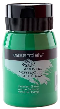Royal & Langnickel RAA-5117 Essentials 500ml Acrylic Paint - Cadmium Green