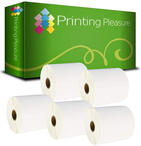 Thermal Shipping Labels,100mm x 50mm Direct Thermal Labels Compatible for Zebra GK420d GK420t GC420d GX420d GX420t GC420t GX430t GT800 LP2844 TLP 2844 Citizen CL-S521 CL-S621 CL-S631(1000/Roll 5Rolls)