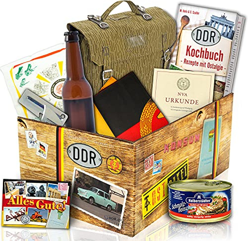 Geschenkbox NVA + NVA Dosenöffner, NVA Bier, uvm. + Geburtstags Geschenk Männer