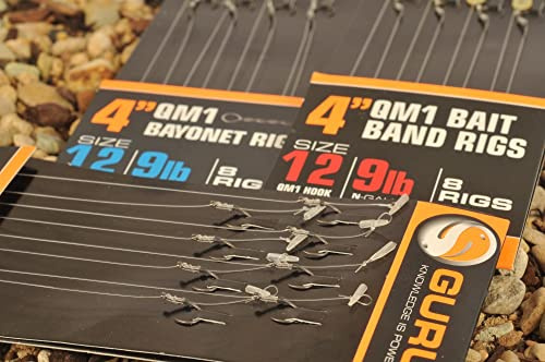 Guru QM1 15 Feeder Fishing Rigs On EVA Spool W/Speedstops: 12