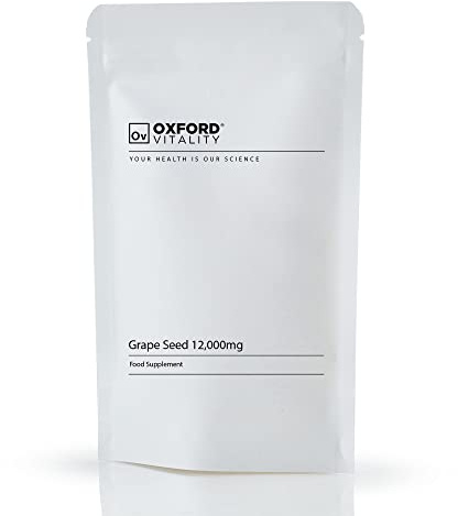 Grape Seed Extract Tablets | High Strength 12,000mg Supplement with OPC | Oxford Vitality