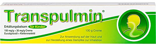 Transpulmin Erkältungsbalsam für Kinder, 100 g Creme