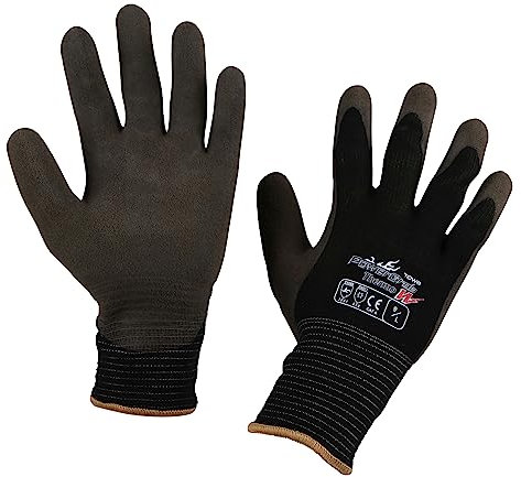 Kerbl 297585 PowerGrab Thermo Winterhandschuh W, Latex mit 2-lagig Acrylfutter, Größe: 11