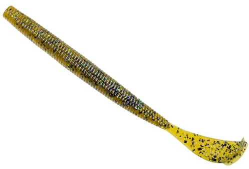 Strike King Rage Tail Cut-R Worm Bait, Honey Candy, 6-Inch (Model: RGCUT56-189)