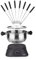 Tristar FO-1106 Aparato para Hacer Fondue, Acero Inoxidable, Negro, 1.3 litros