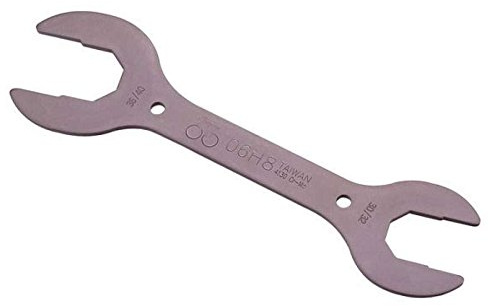 Icetoolz Gabelschlüssel für Fahrrad-Steuersatz / Lenkungslager, aus Chrom-Molybdän, 4-in-1