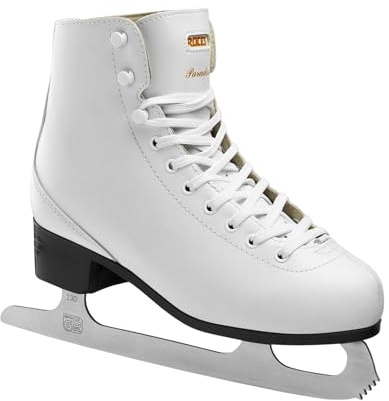 Roces Children's Paradise/Lama Ice Skates, White, 30