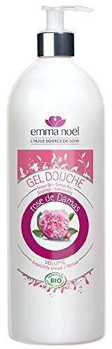 Emma Noël Gel Douche Rose de Damas Cosmébio