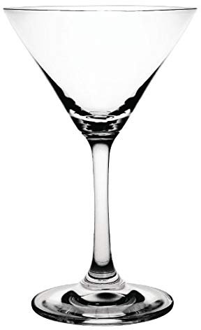 Olympia Cristal Martini Glasses 145Ml 5Oz Cocktail Drinking Flutes Tumblers 6pc