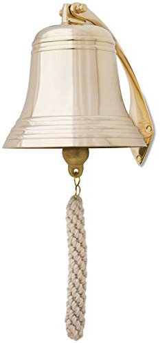 Schiffsglocke Messing Premium 17,5cm