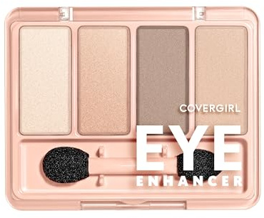 Covergirl Eye Enhancers Eye Shadow Palette, Natural Nudes, 0.19 Ounce