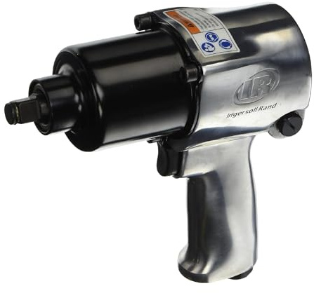Ingersoll Rand 231HA 1/2 Air Impact Wrench, Super Duty, 600 ft-lb Torque, Friction Ring Retainer, Pistol