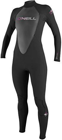 O'Neill Wetsuits Damen Neoprenanzug Reactor 3/2 mm Full Wetsuit, Black, 8, 3800-A05