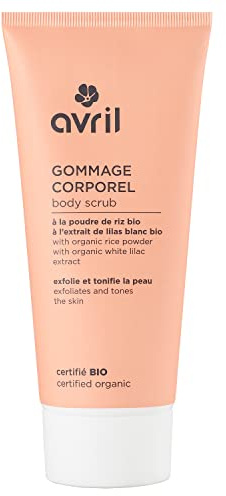 Avril Gommage Corporel Certifié Bio 200 ml (a l'huile essentielle de pamplemousse )