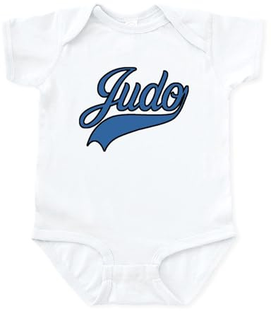 CafePress Judo Infant Bodysuit Cute Infant Bodysuit Baby Romper Cloud White