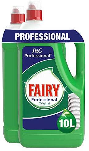 Professional Fairy Original Handgeschirrspülmittel, 2er Pack (2 x 5 l)