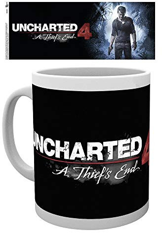 Abystyle Mug Uncharted 4 A Thief's End, Keramik, Multicolored, 12 x 12 x 0.38 cm