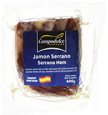 Campodulce -TACO de Jamón Serrano Bodega 400g