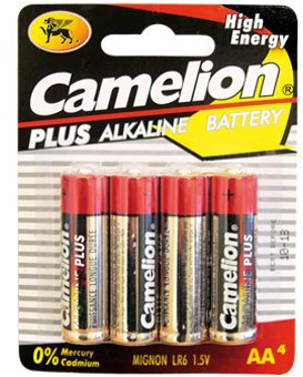 4 x Camelion Batterien Alkaline R6 AA