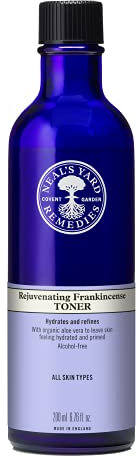 Neal's Yard Remedies Rejuvinating Frankincense Toner, Facial Toning Lotion, Hydrates, Refines & Primes, Vegan & Cruelty-Free, 200ml