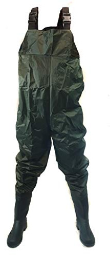 Bison PVC/NYLON CHEST WADERS SIZE 9