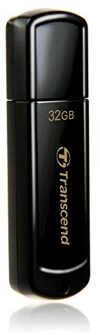 Transcend 32GB JetFlash 350 USB 2.0 Flash Drive Portable Memory Stick Plug-and-Play for PC/Mac/Laptop -TS32GJF350