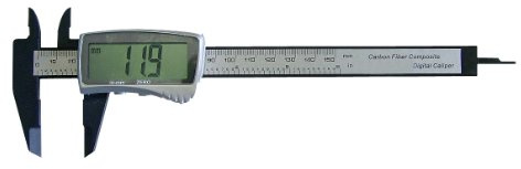 Metrica 10745 - Calibro digitale, materiale plastico, 150 mm