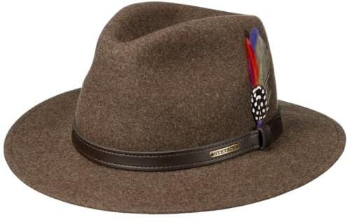 Stetson Herr regnhatt, BRUN, 62/63 cm