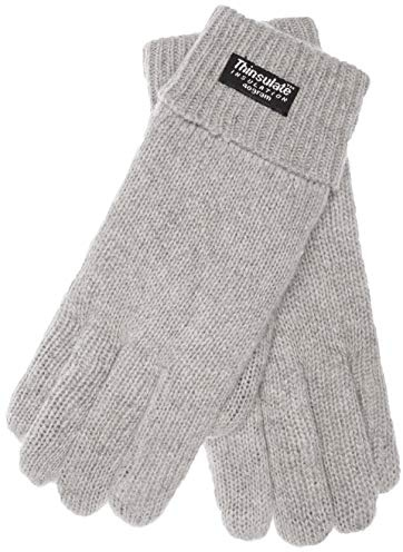 EEM stickad damhandskar med Thinsulate termofutter av polyester, 100% ull
