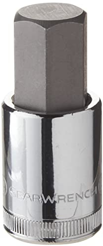 GEARWRENCH 1/2 Drive Hex Bit Socket, 19mm - 80664
