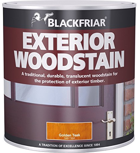 Blackfriar BKFTEWSE1L Traditional Exterior Woodstain, 1 Litre, Ebony
