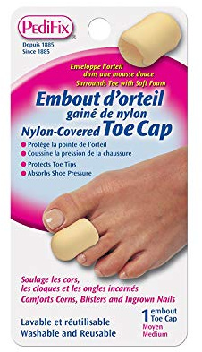 PediFix Nylon-Covered Toe Cap Medium 1 Each (Pack of 4)