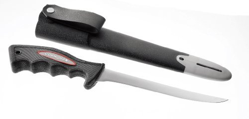 Filetiermesser mit Messerschärfer im Blister