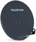 SAT-Spiegel TELESTAR, Alu, 80 cm, grau