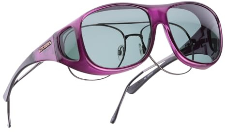 Cocoons Pilot (L) Amethyst Polarized Gray