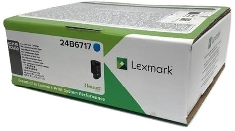 Lexmark 24B6717 Toner, Cyan, One size