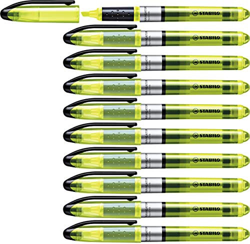 STABILO - Textmarker - NAVIGATOR - 10er Pack - gelb